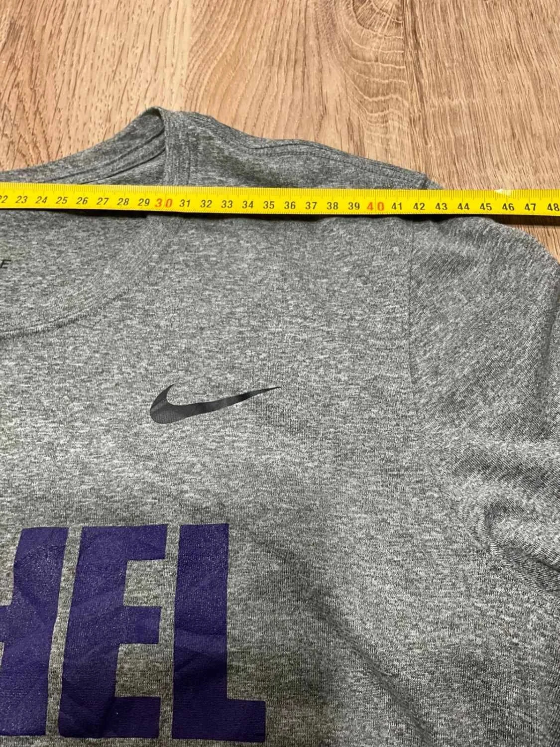 T-shirt Manches Longues Nike Dri-Fit Bethel Swimming Femme L Gris – photo 13